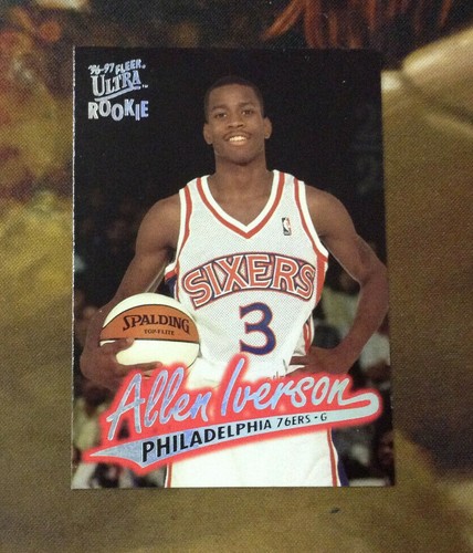 allen iverson rookie jersey
